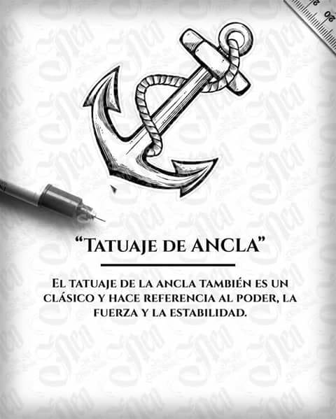 Tatuajes ancla significado